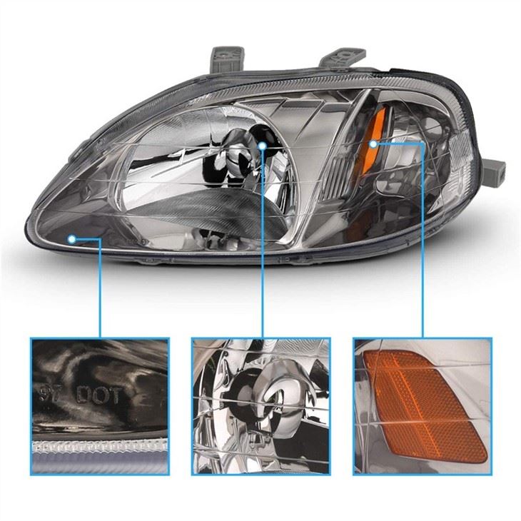 headlights for 2000 honda civic 4